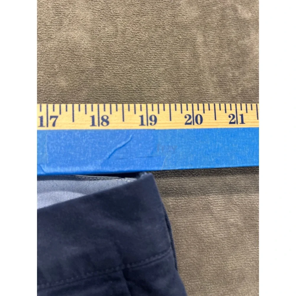 Polo Ralph Lauren Mens Stretch‎ Straight Fit Chino Pants Navy Blue 38x30
